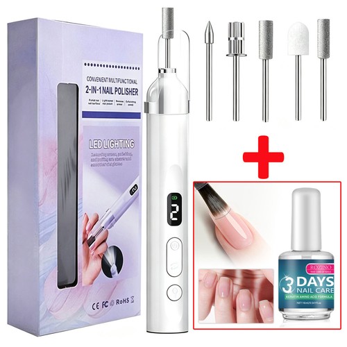 Electric nail file - nail, &