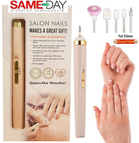 Brand new electric nail - brand, file