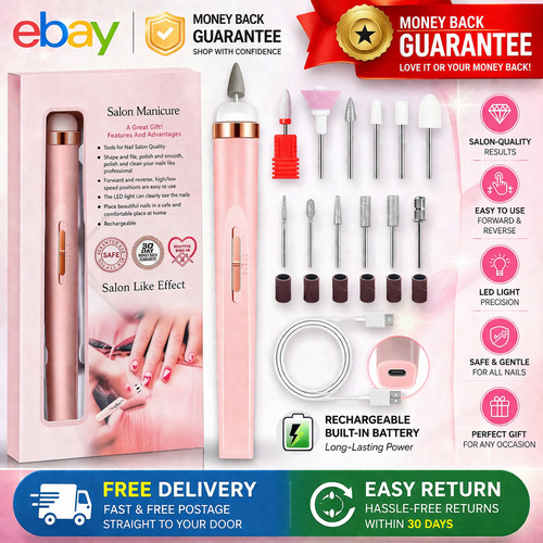 Electric nail file drill - electric,
