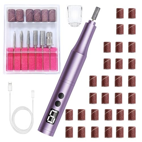Usb electric nail drill - nail,