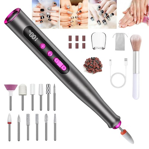 Electric nail file drill - nail,