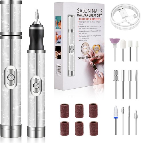 Electric nail file - nail, for