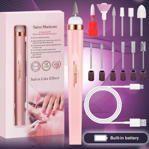Electric nail file drill - nail,