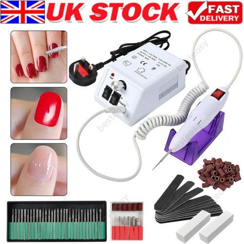 Electric nail art - file, drill