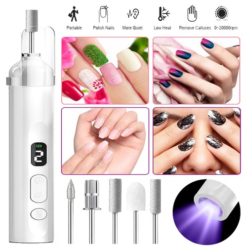 Electric nail file - nail, drill