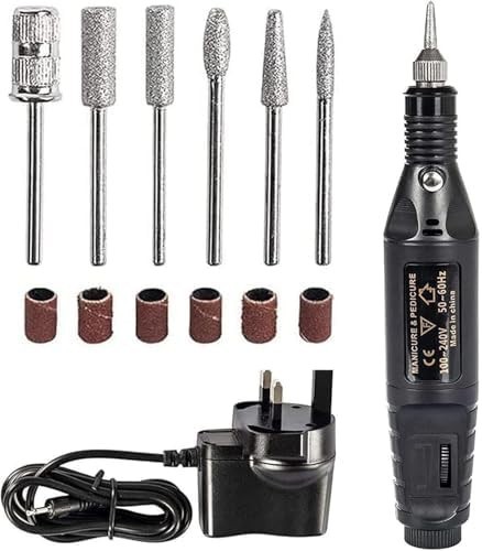 Electric nail file for thick - electric,