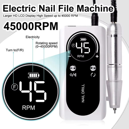 Pro electric nail - pro, file