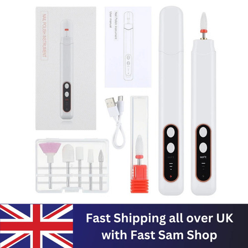 Electric nail file - file, drill