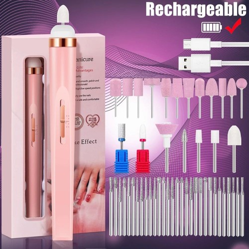 Electric nail drill file set - electric,