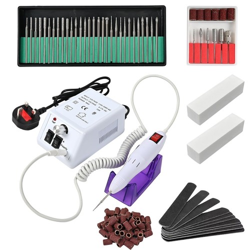 Electric nail art file - nail, drill