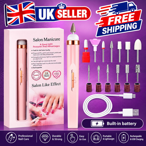 Electric nail file drill - nail,