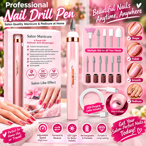 Electric nail drill file - electric,