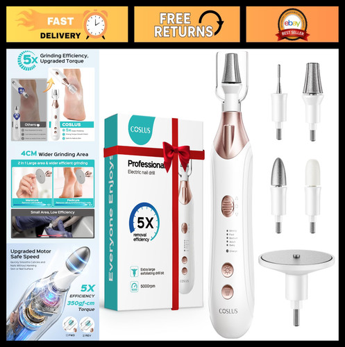 Electric nail file kit - file,