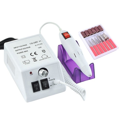 Electric nail file - nail, file/drill