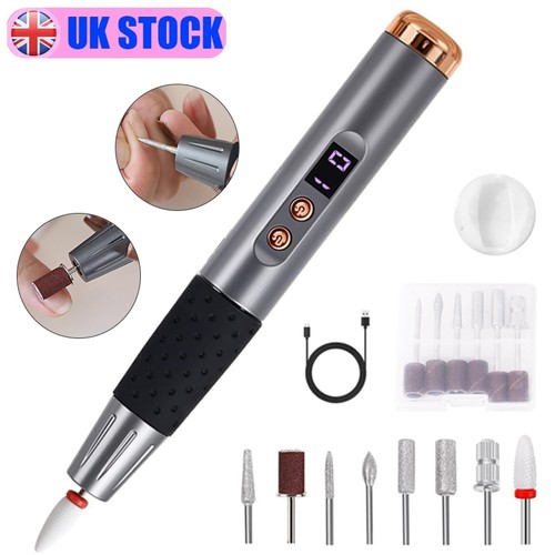 Portable electric nail - electric, file