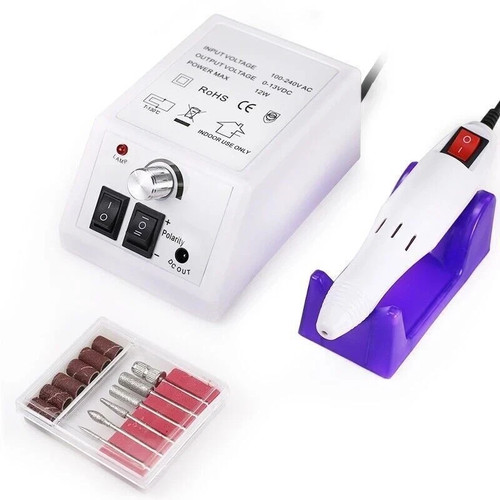 Electric nail drill kit - drill,