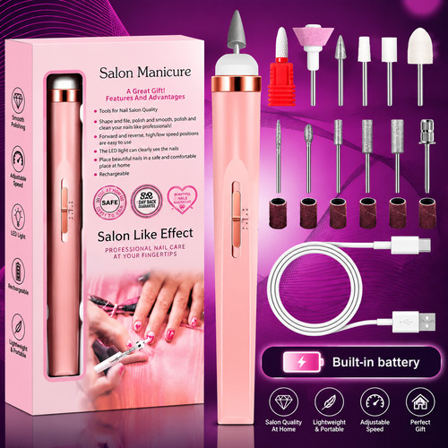 Electric nail file drill - nail,