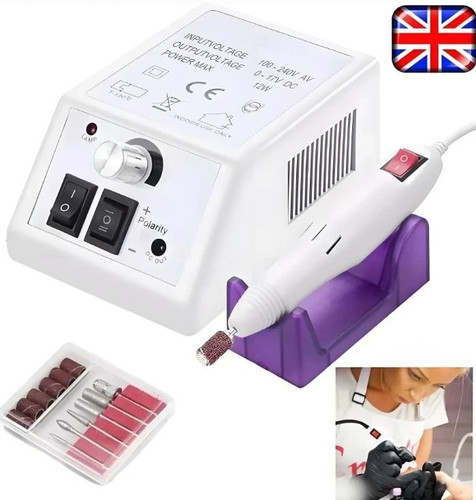 Electric nail art - art, file